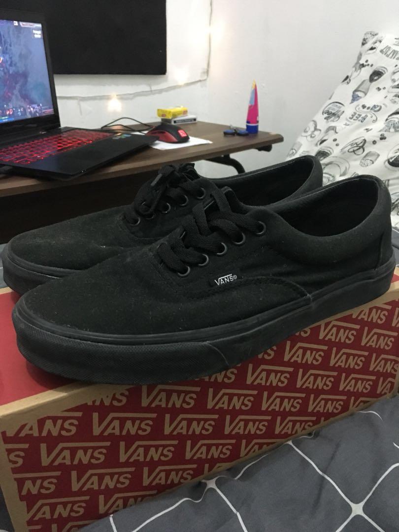 vans era full black