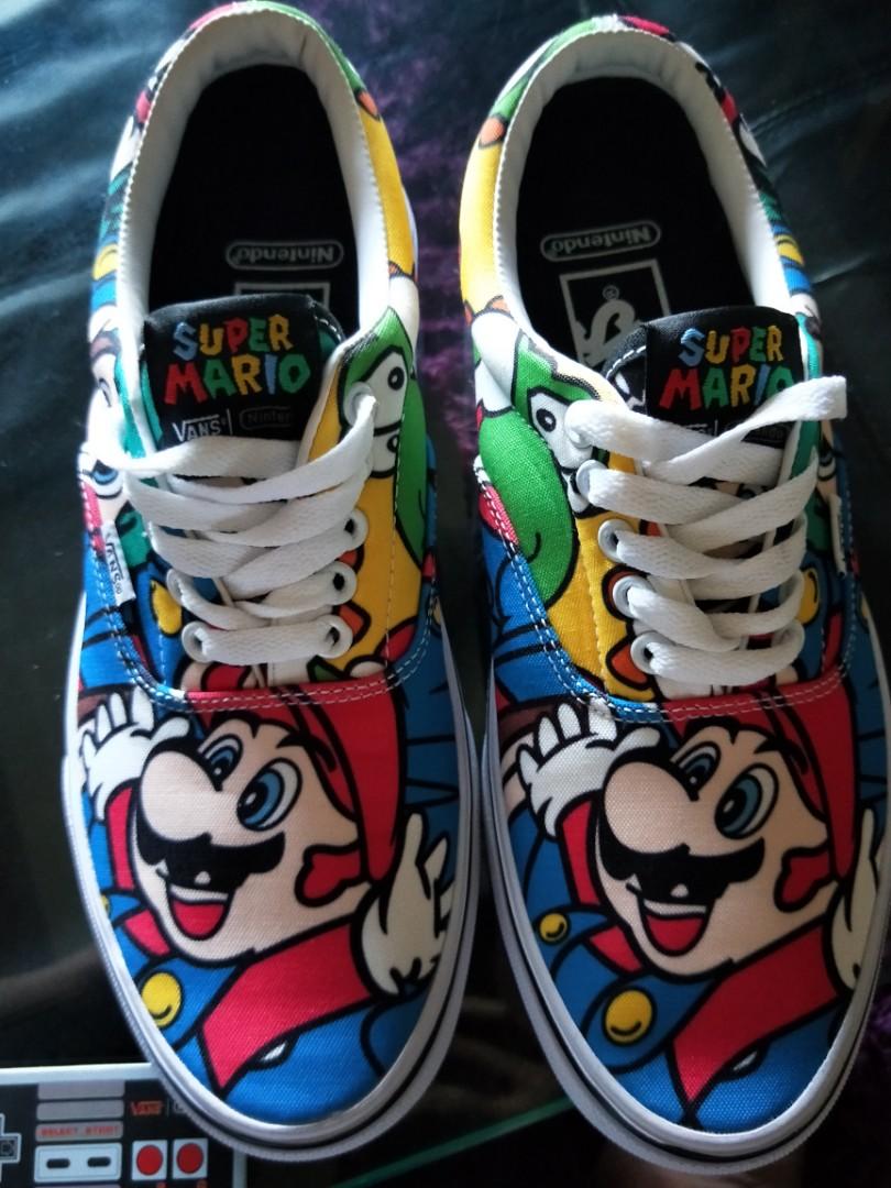Vans x Nintendo Super Mario skate shoes 