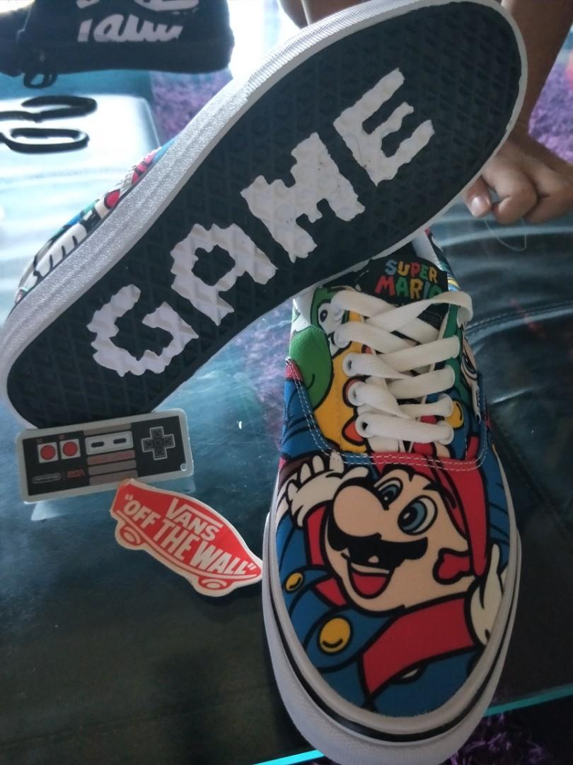 Vans x Nintendo Super Mario skate shoes