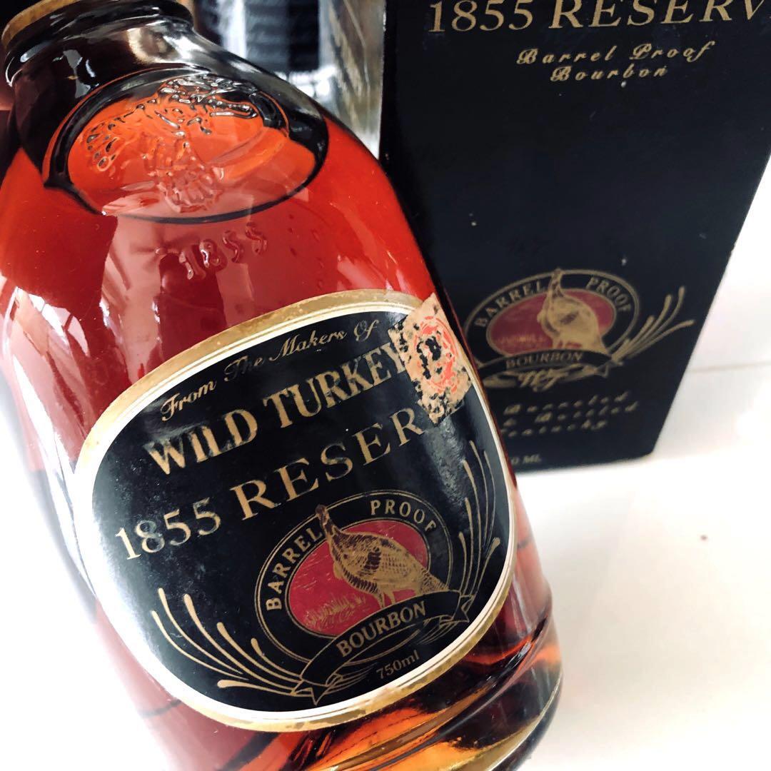 Wild Turkey 1855 Reserve Barrel Proof Bourbon 54.8%, Food & Drinks