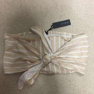 Tie tube top BNWT