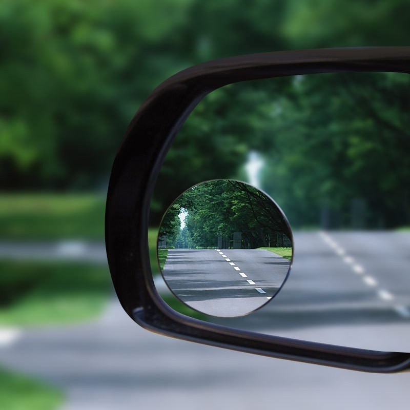 2pcs Auto convex mirror car vehicle side blindspot blind spot mirror