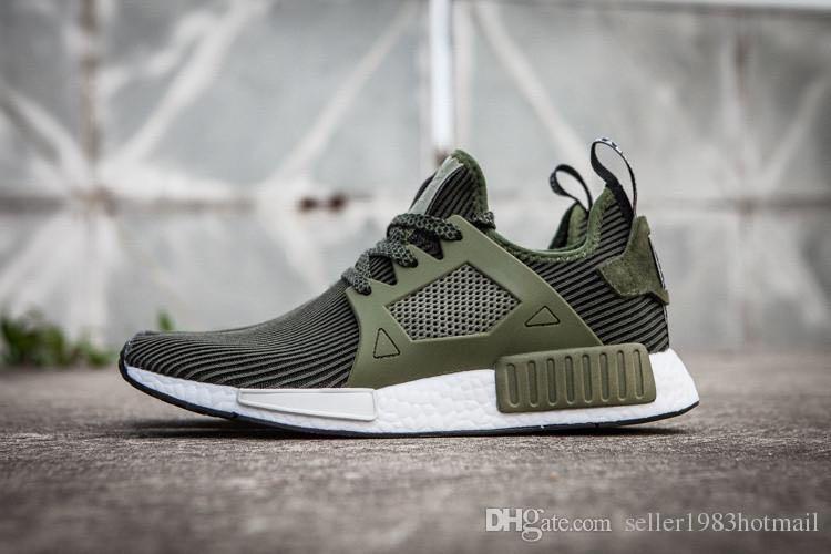 olive green nmd mens
