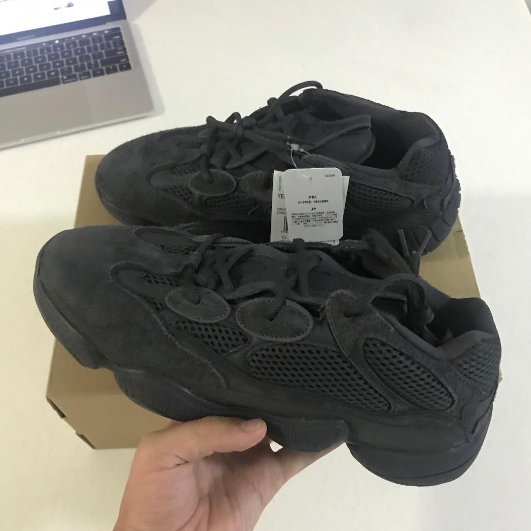 yeezy 500 triple black