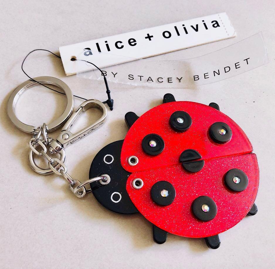 Alice and Olivia Mirror and Key Chain