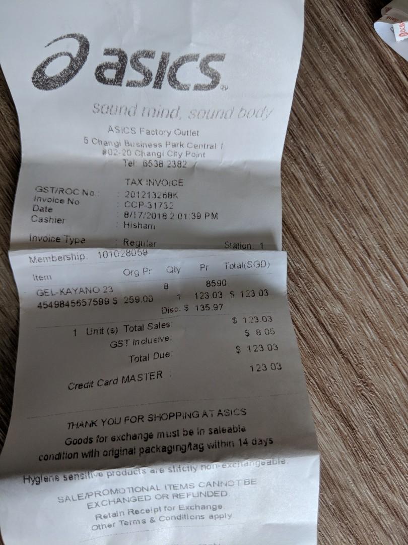 changi city point asics