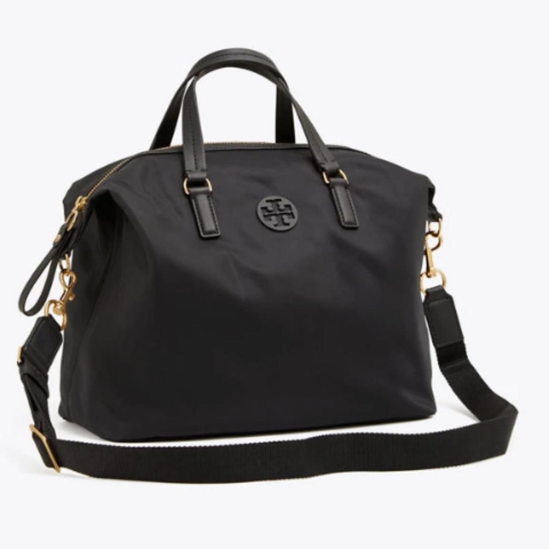 tory burch nylon satchel