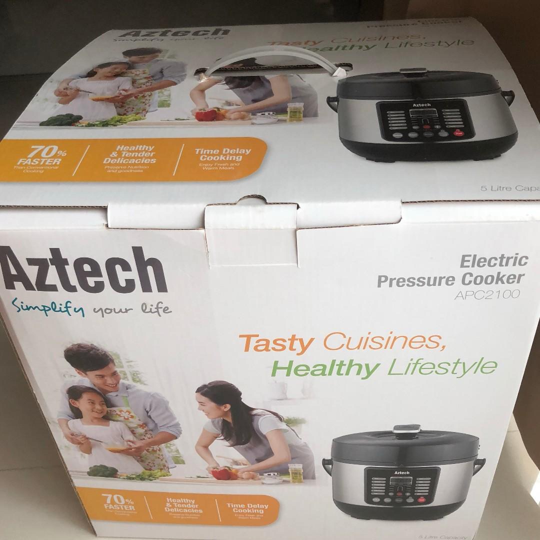 Aztech APC2100 Pressure Cooker 5L TV Home Appliances Kitchen Appliances Cookers on Carousell