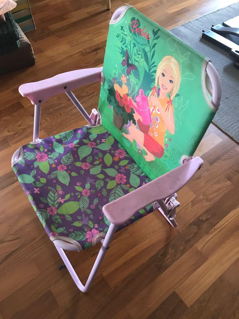 barbie camping chair