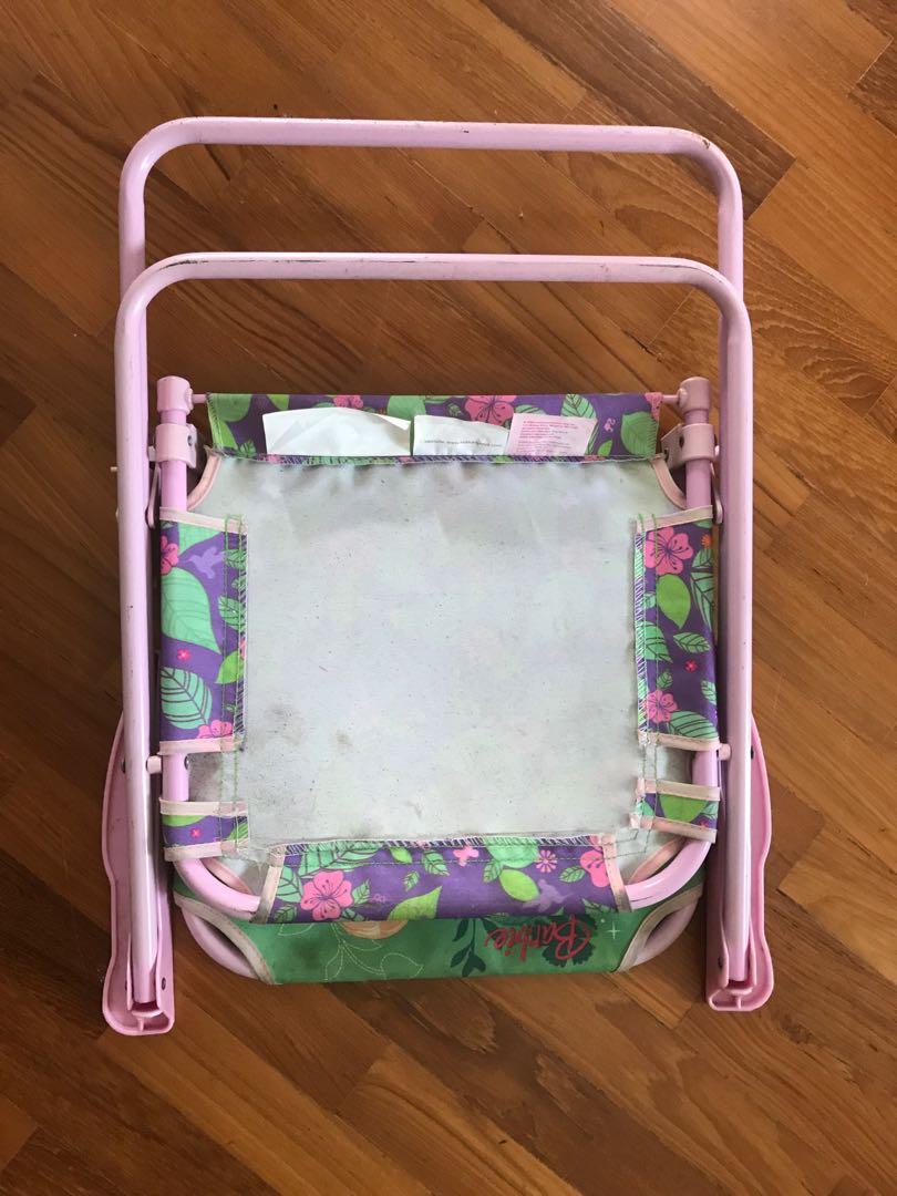 barbie camping chair