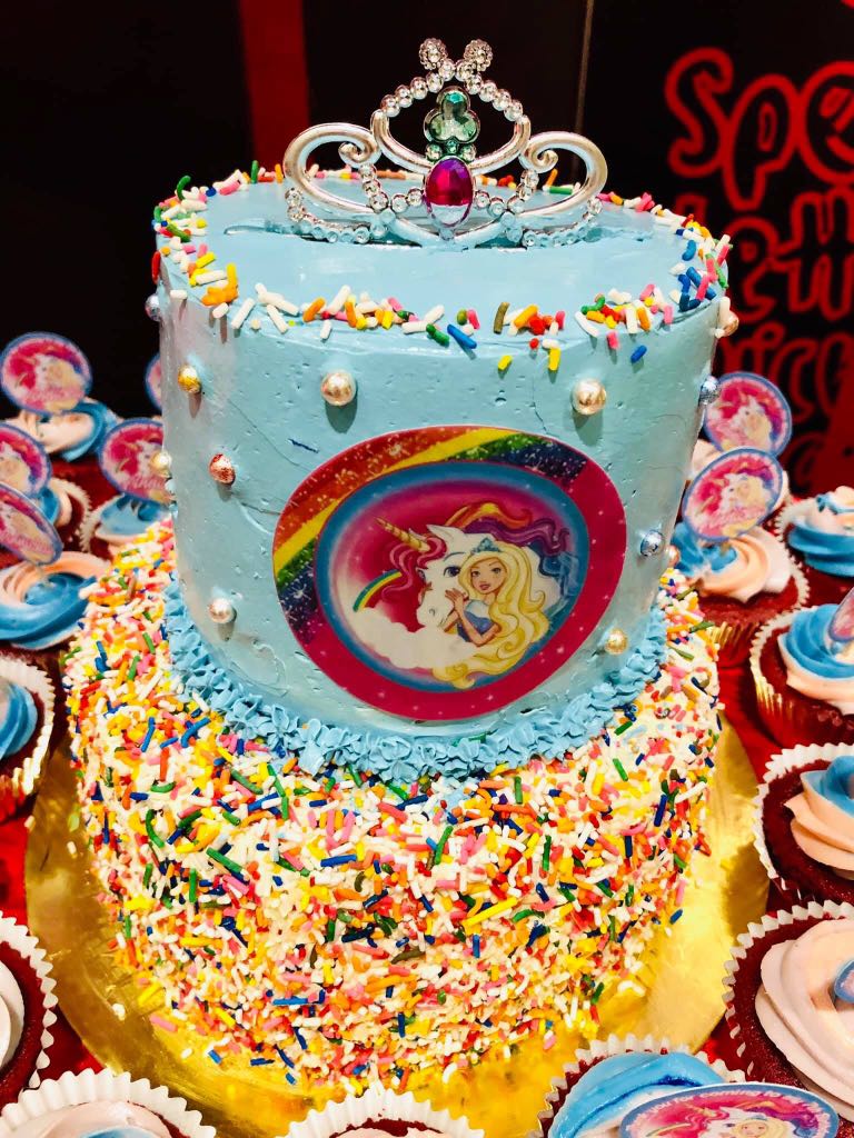 Barbie Dreamtopia Themed Cake Food Drinks Homemade Bakes on
