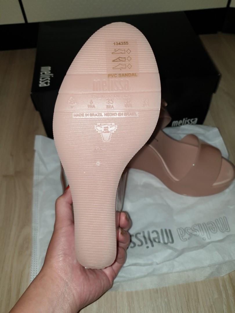 Melissa mar wedge light pink shop