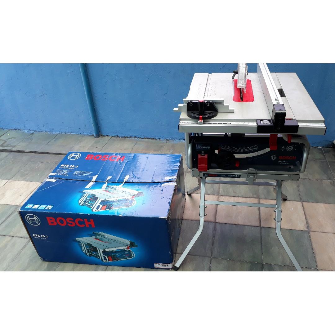 Bosch gts 10 j table saw sales plus stand gta 600 table saw stand