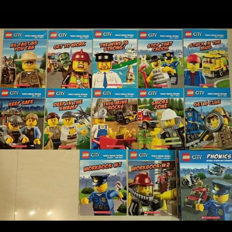 lego city book set