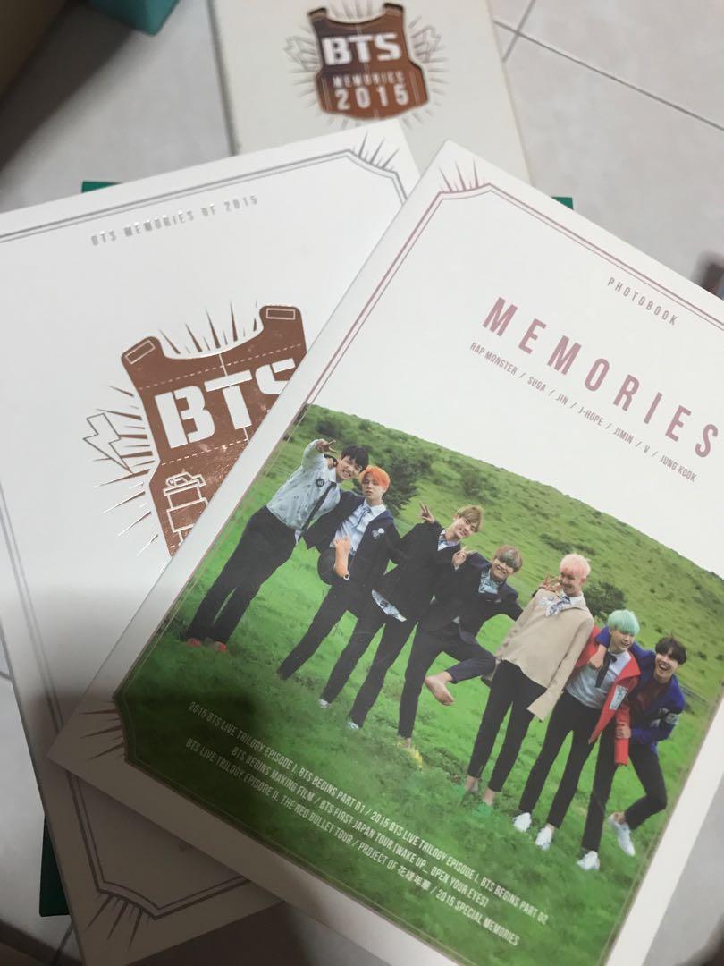 Bts Memories Of 15 Dvd Entertainment K Wave On Carousell