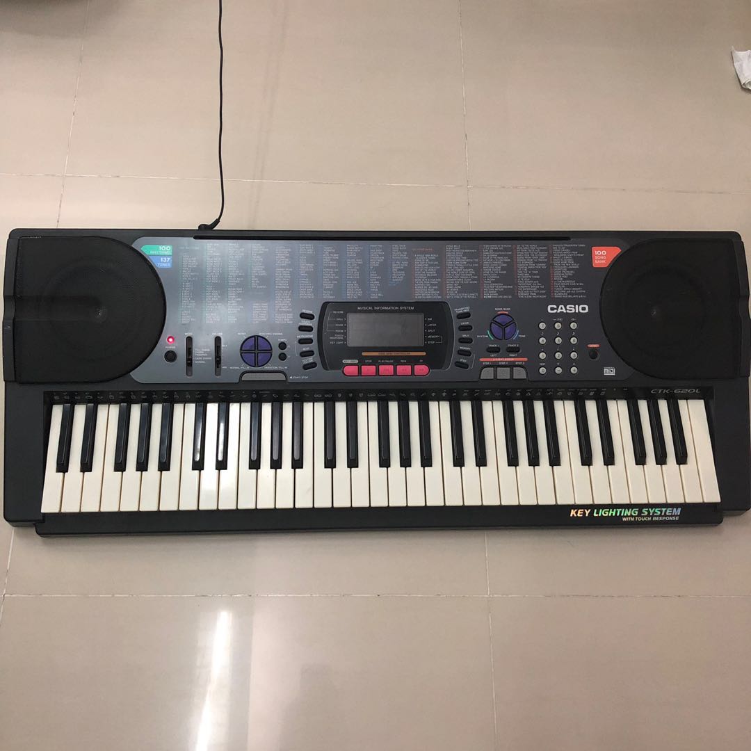 Casio Keyboard CTK620L, Hobbies & Toys, Music & Media, Musical