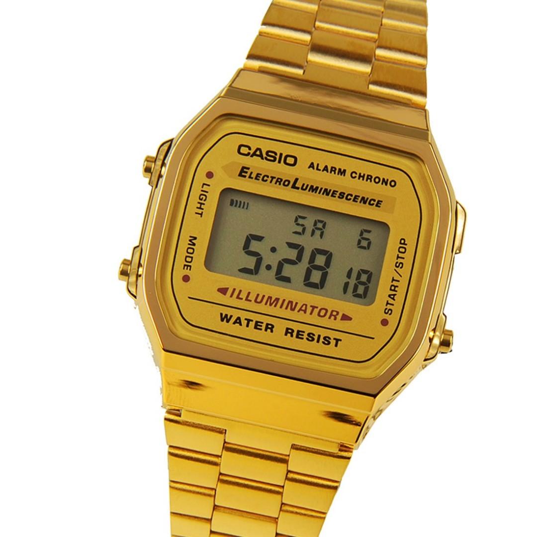 Casio gold watch price hot sale