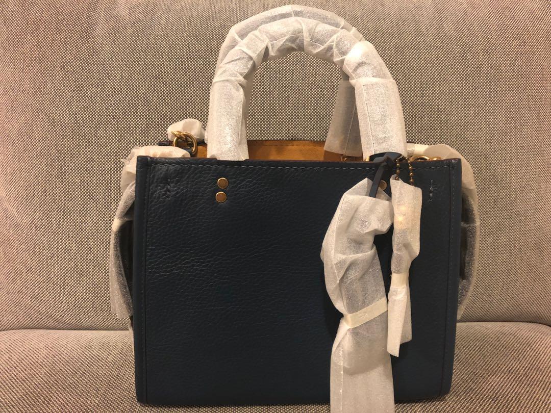 COACH ROGUE 25 DARK DENIM Women s Fashion Bags Wallets on Carousell