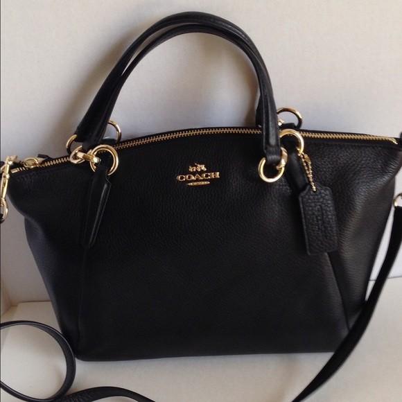 Coach Small Kelsey Black Women s Fashion Bags Wallets Cross