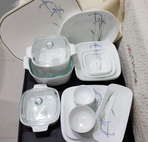 Corelle 42 pieces Shadow Iris Furniture Home Living