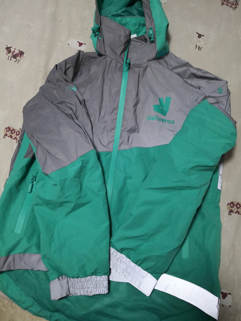 Deliveroo rider jacket Sports Equipment Bicycles Parts Bicycles on Carousell