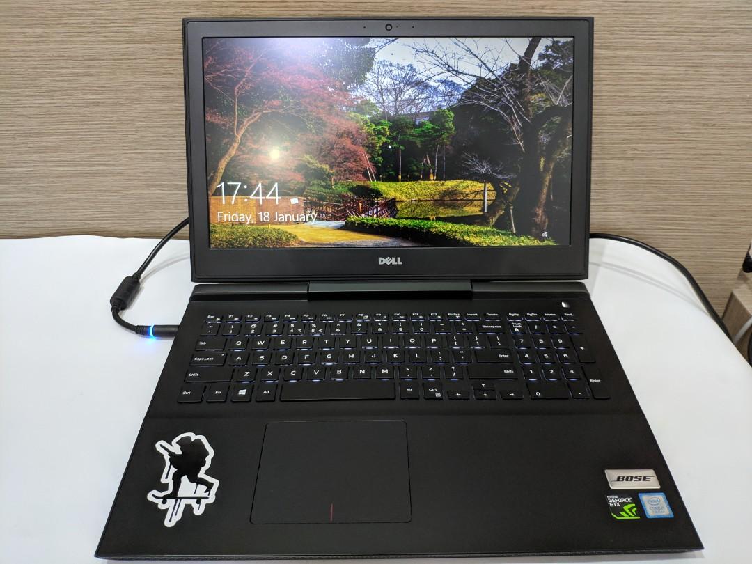 Dell Inspiron 7567 15 6 I7 7700hq Gtx 1050 Ti Ram 8gb Ssd 256gb Hdd 1tb Laptop Gaming Elektronik Komputer Laptop Di Carousell