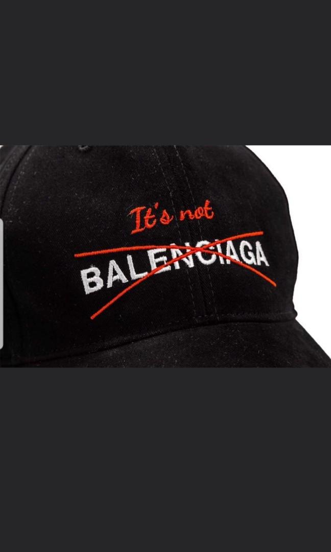 not balenciaga cap