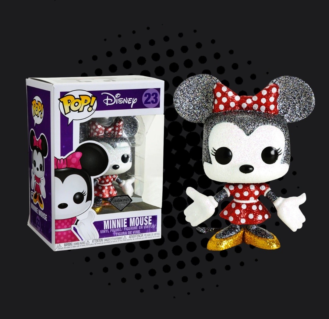 minnie mouse funko pop diamond