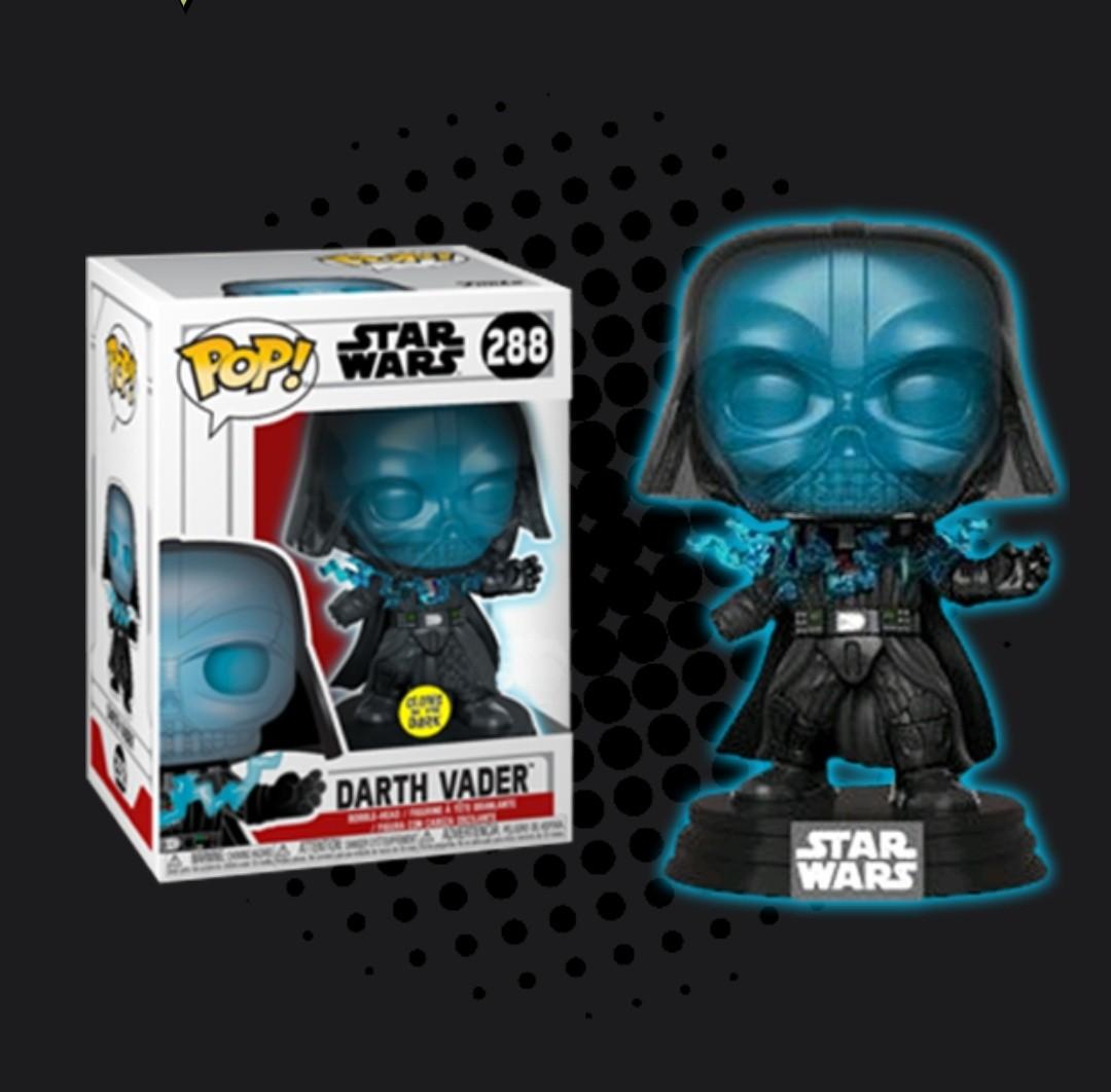 electrocuted darth vader funko pop