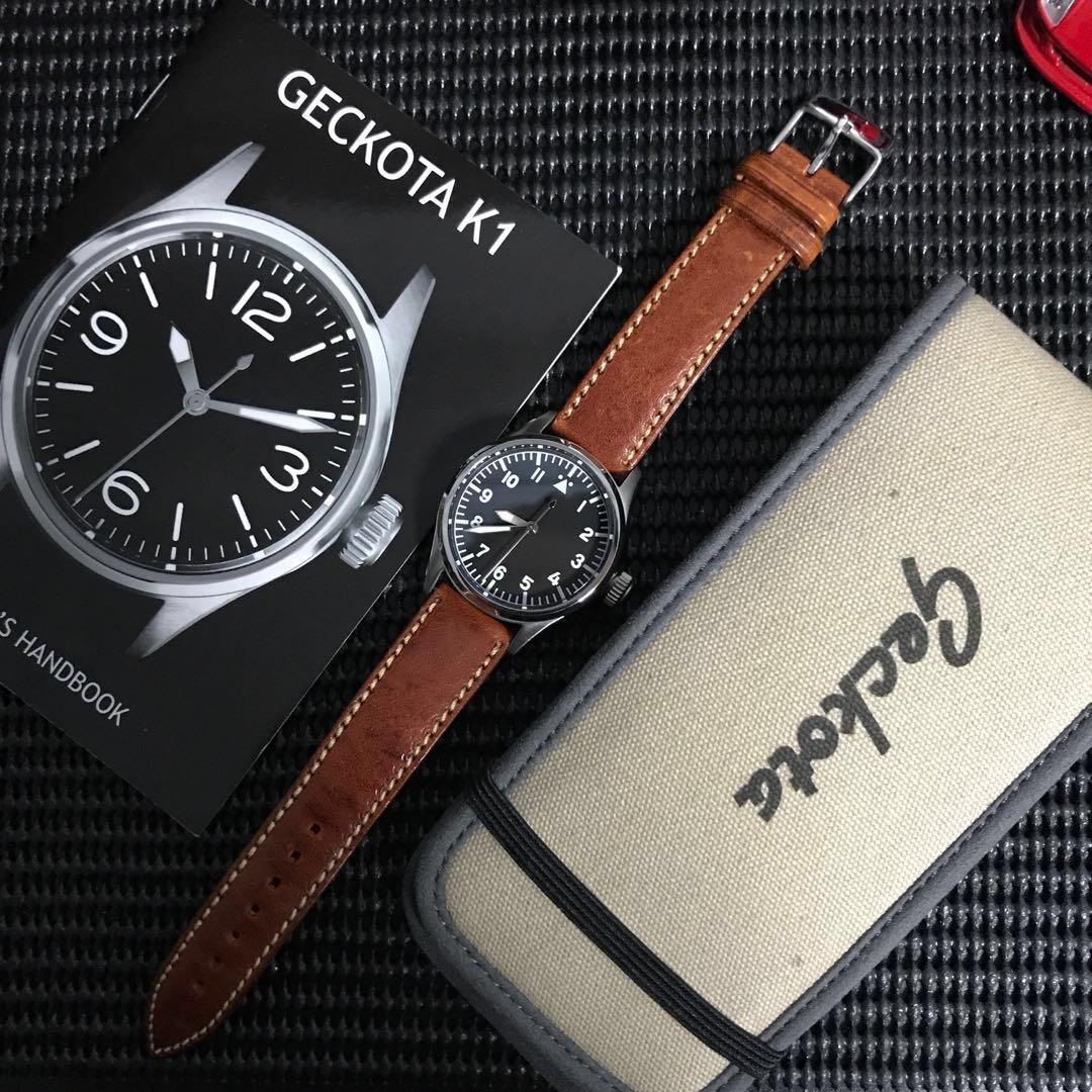 Geckota K1 Pilot Flieger Watch