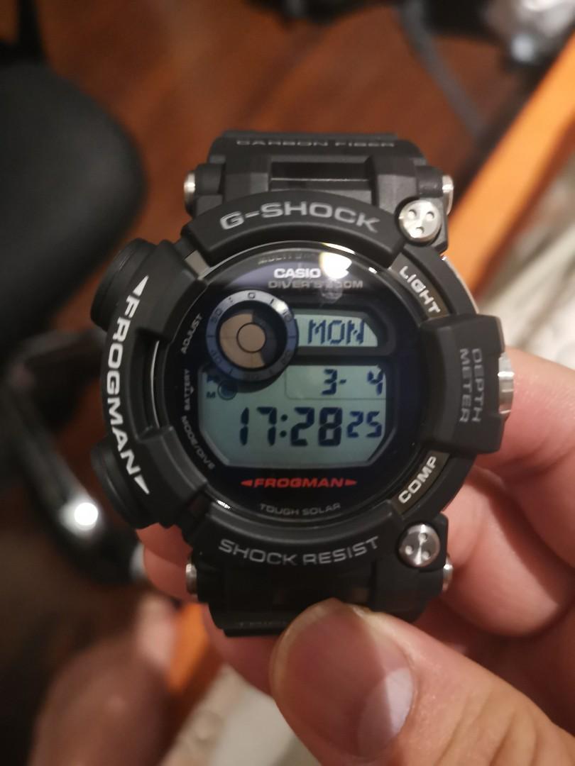 casio frogman gwf d1000 1er