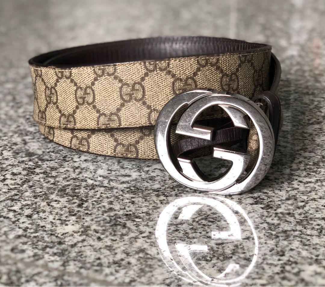 Gucci - GG Supreme Belt Men, Men's Fashion, Watches & Accessories, Belts on  Carousell