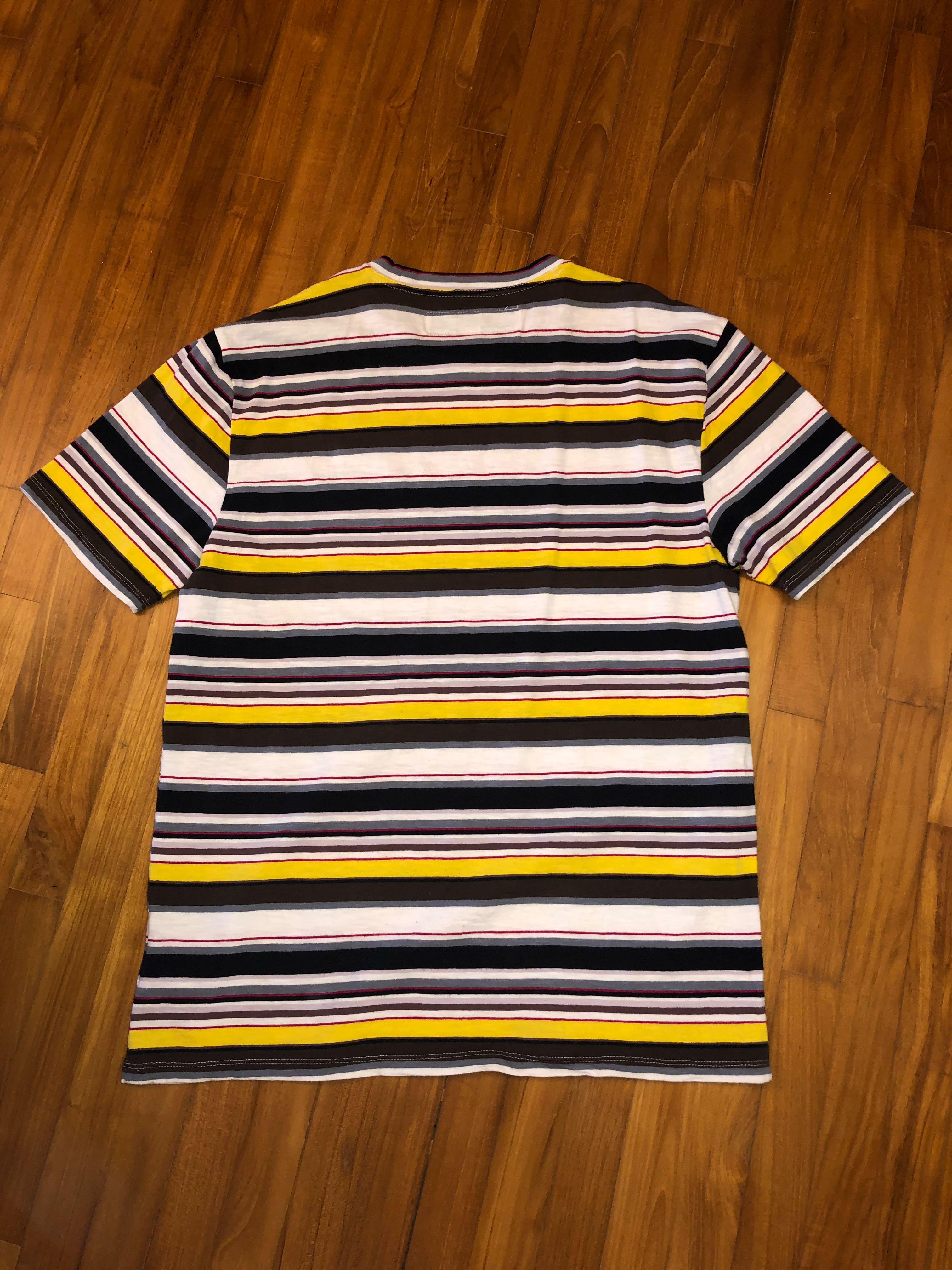 Guess ashton deals striped tee