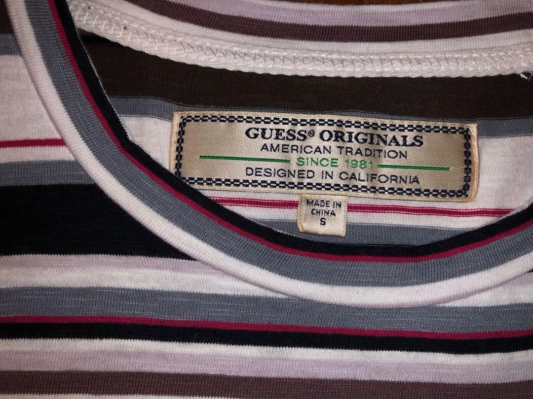 Guess ashton stripe new arrivals