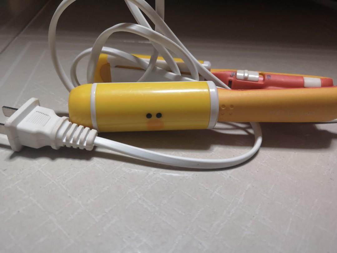 Sally Duck Line Friends Hair Straightener Perfect For Travels