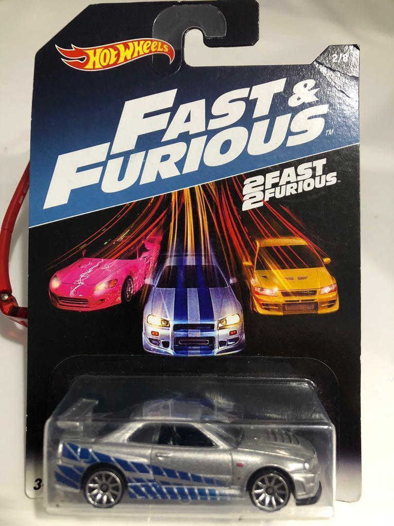 Hot Wheels Fast Furious Nissan Skyline Gtr Bn R34 Toys Games Others On Carousell