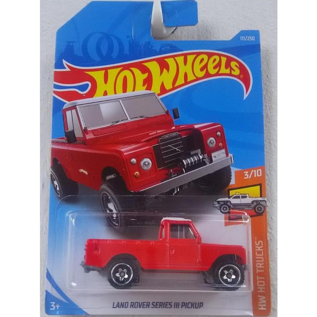 land rover series iii pickup hot wheels