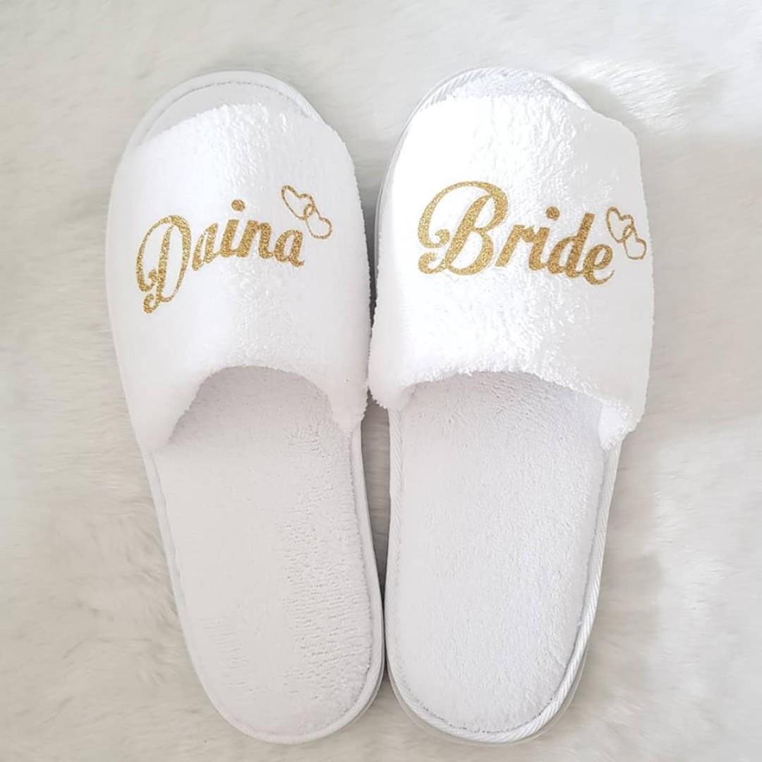 personalized bedroom slippers