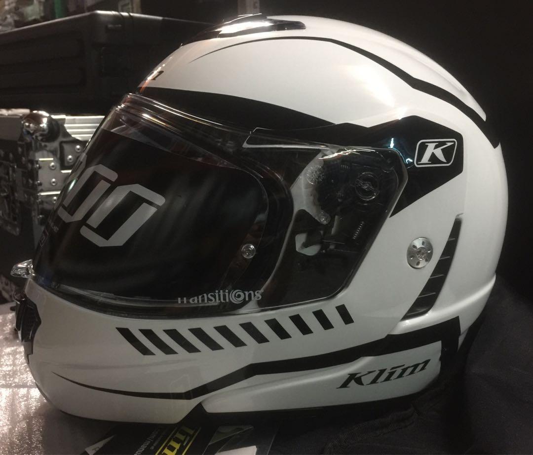 KLIM TK1200 Carbon Fiber Modular Helmet, Motorcycles, Motorcycle