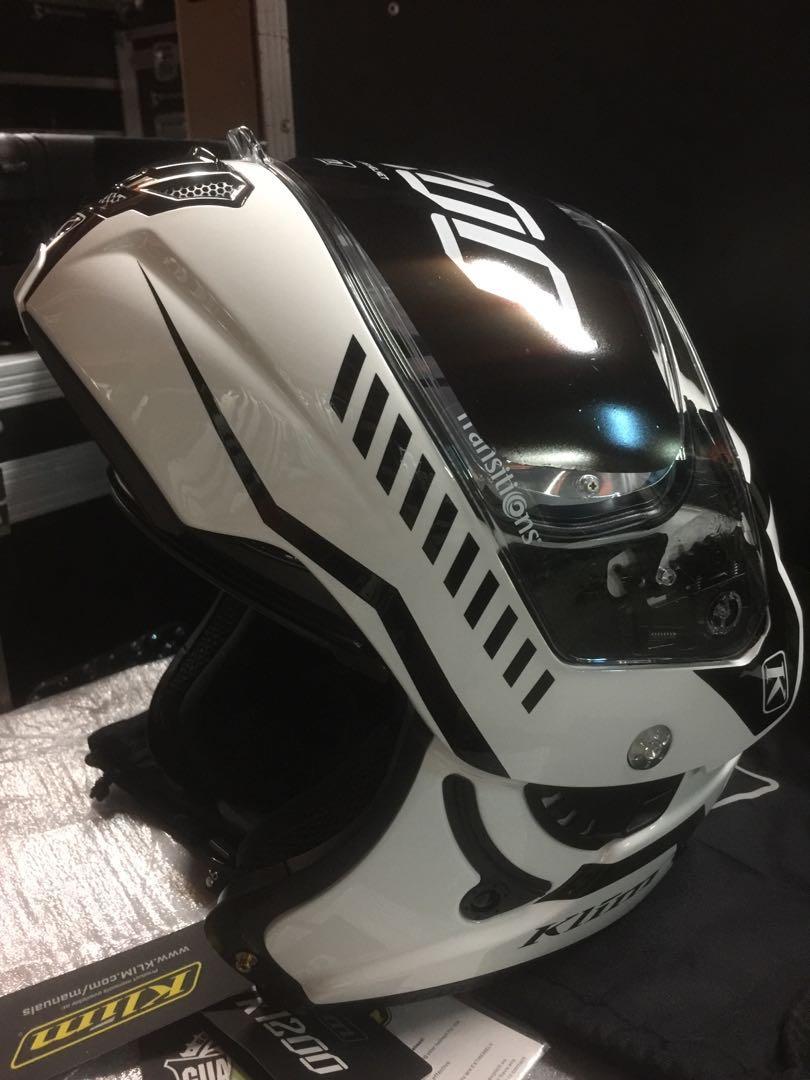 KLIM TK1200 Carbon Fiber Modular Helmet, Motorcycles, Motorcycle