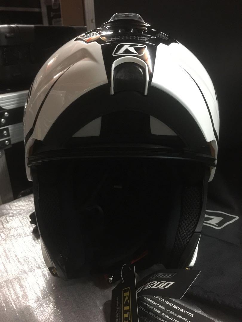 KLIM TK1200 Carbon Fiber Modular Helmet, Motorcycles, Motorcycle