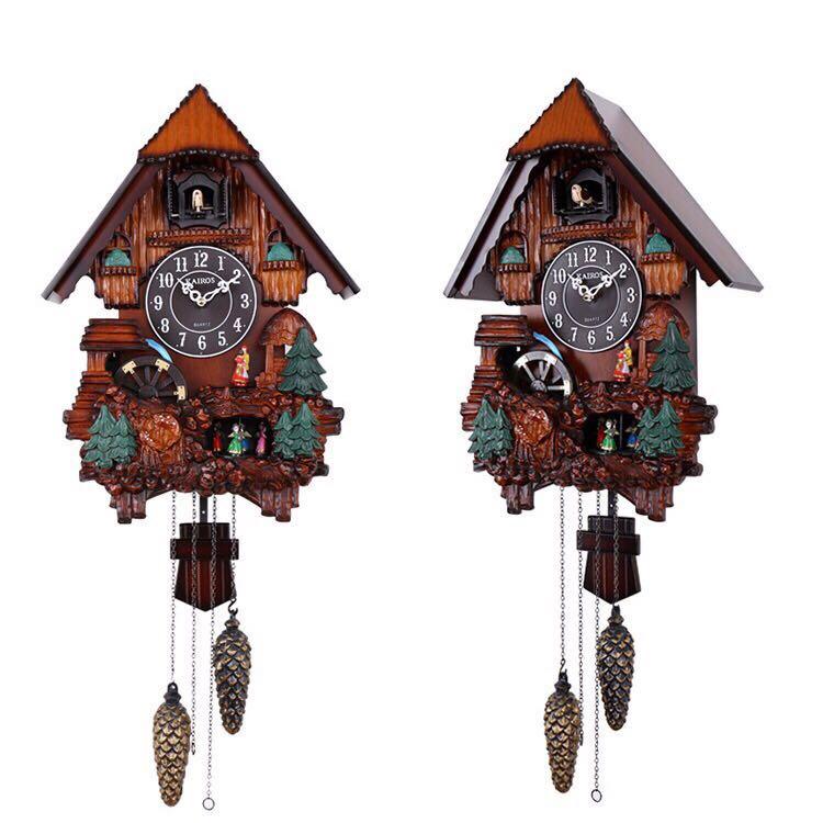 Korean Cuckoo Clock Kuckucksuhren Light Sensor Pendulum Clock KAIROS
