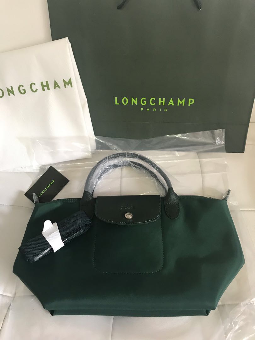 longchamp dark green