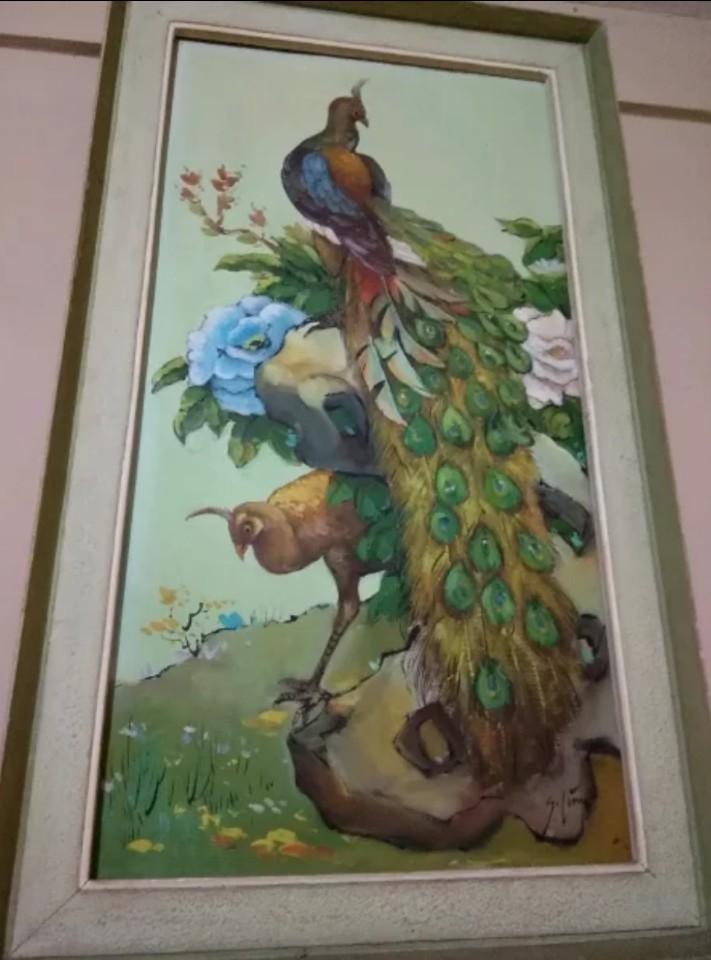 Unduh 1050 Gambar Burung Merak Lukisan Hd Terbaik Gratis Gambar