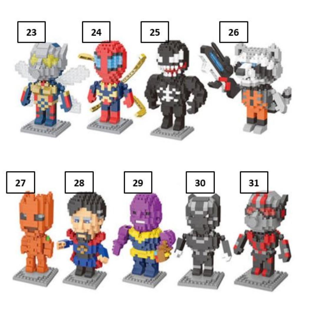 nanoblocks marvel