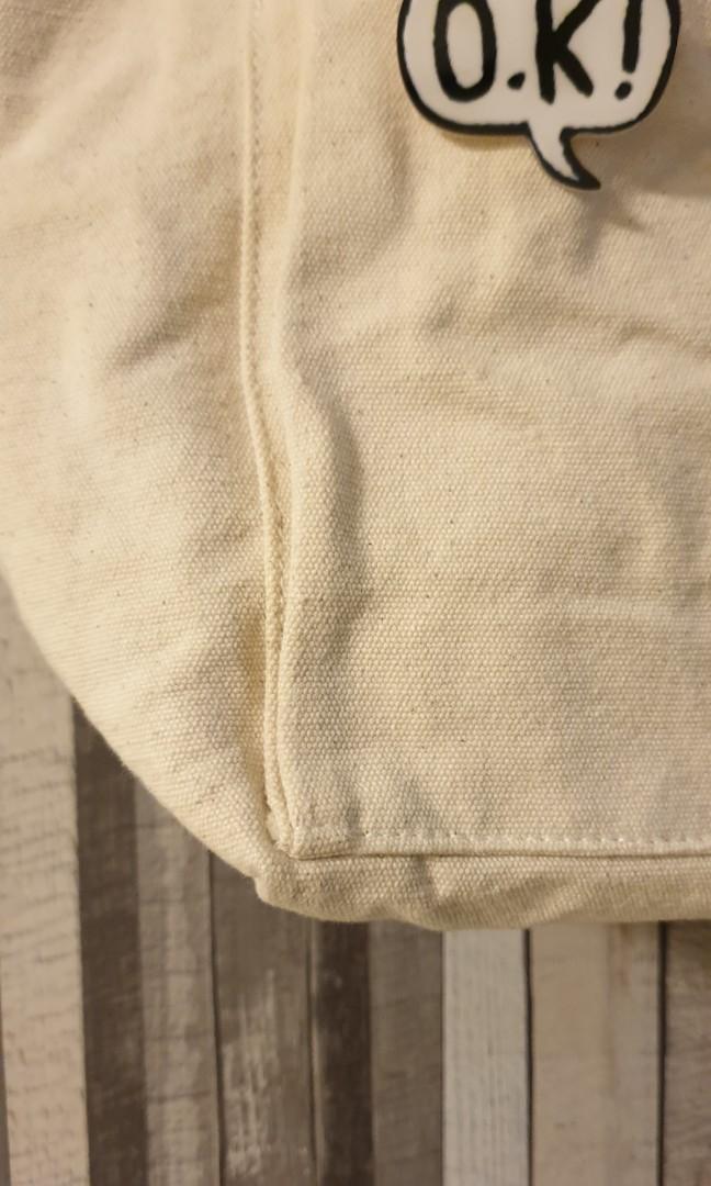 muji rucksack with adjustable handles a4
