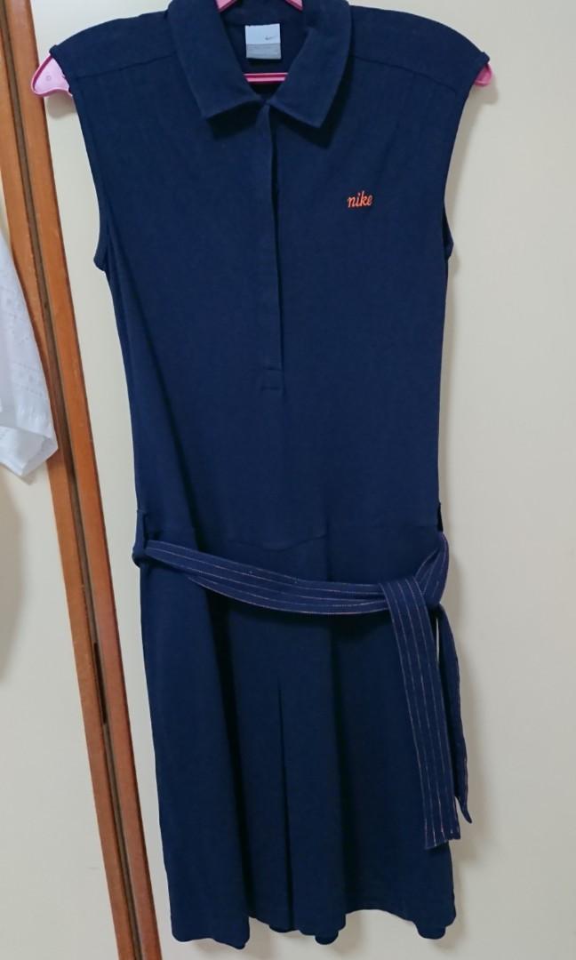 navy blue nike dress