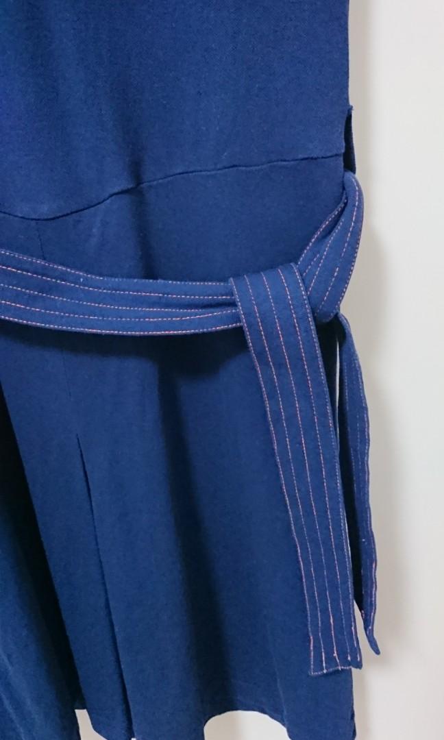 navy blue nike dress