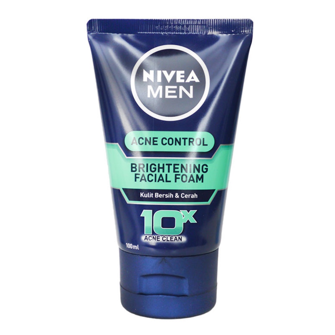 nivea brightening facial foam