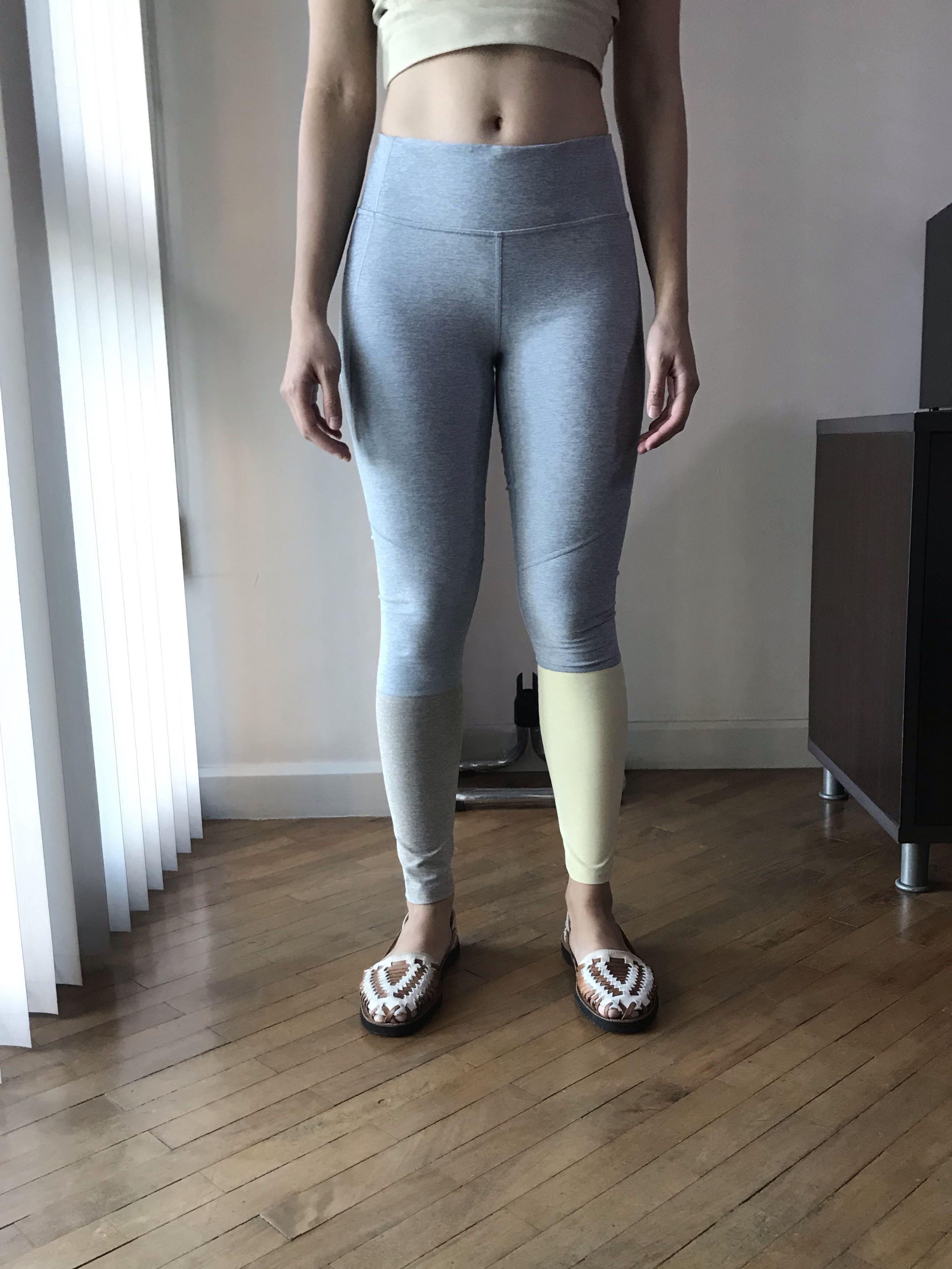 outdoor voices two tone legging
